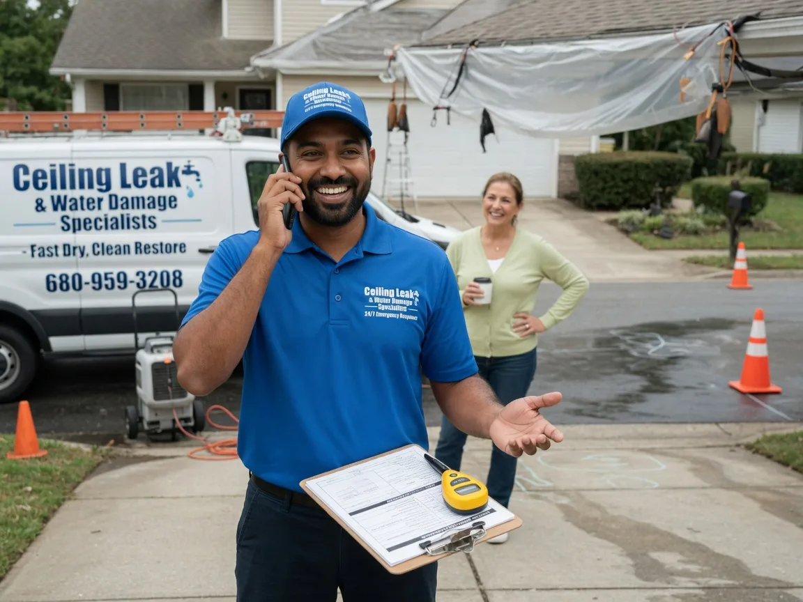 Ceiling Leak Cleanup Yuma, TN FAQs